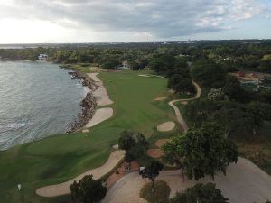 Casa De Campo (Teeth Of The Dog) Aerial 15th Back Coast